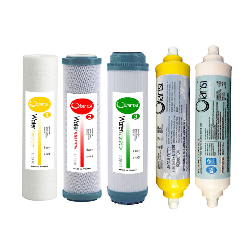 فیلتر تصفیه کننده آب مدل RESERVE FILTER - AM5 مجموعه 5 عددی