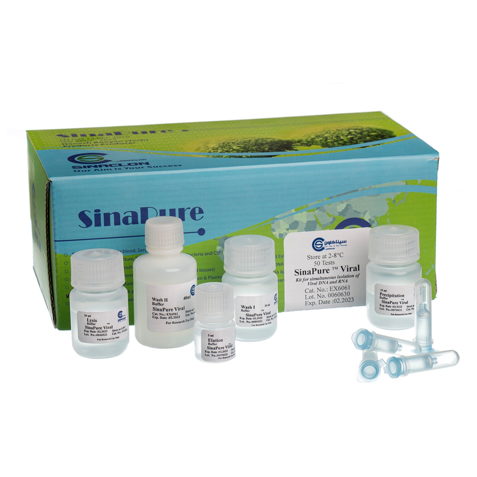 SinaPure Viral SARS-COV-2 RNA Extraction Kit-50T
