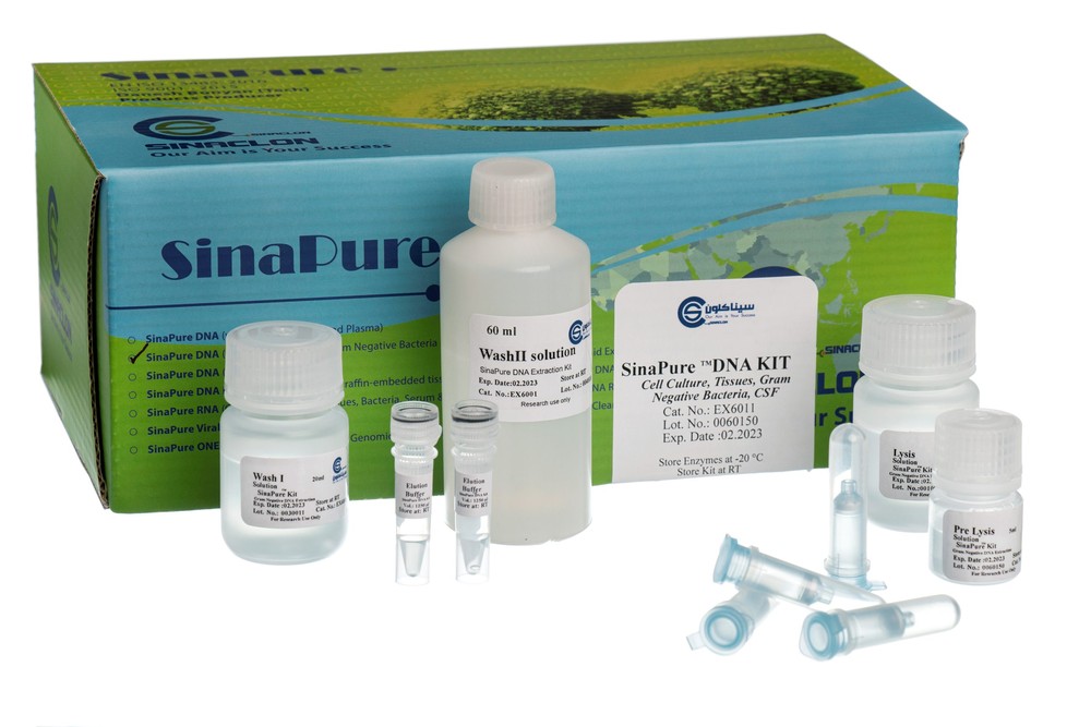 Sinapure-DNA (Cell culture, Tissues, Gram negative Bacteria and CSF)50t -EX6011