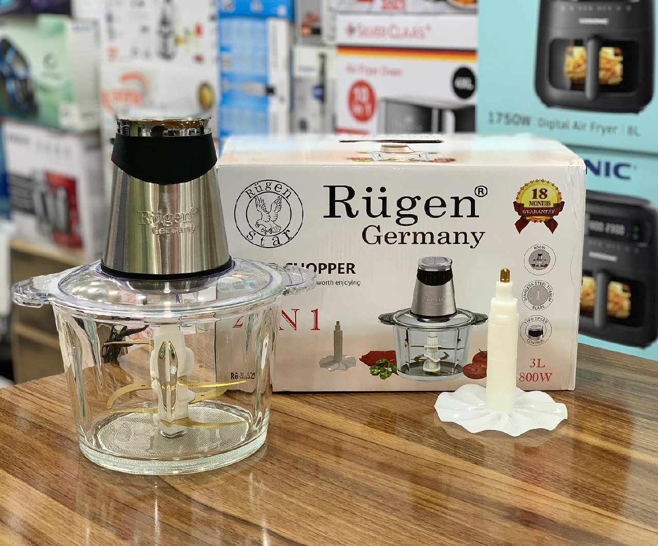 خردکن غذاساز برقی ۳ لیتری روگن مدل RÜ-2320