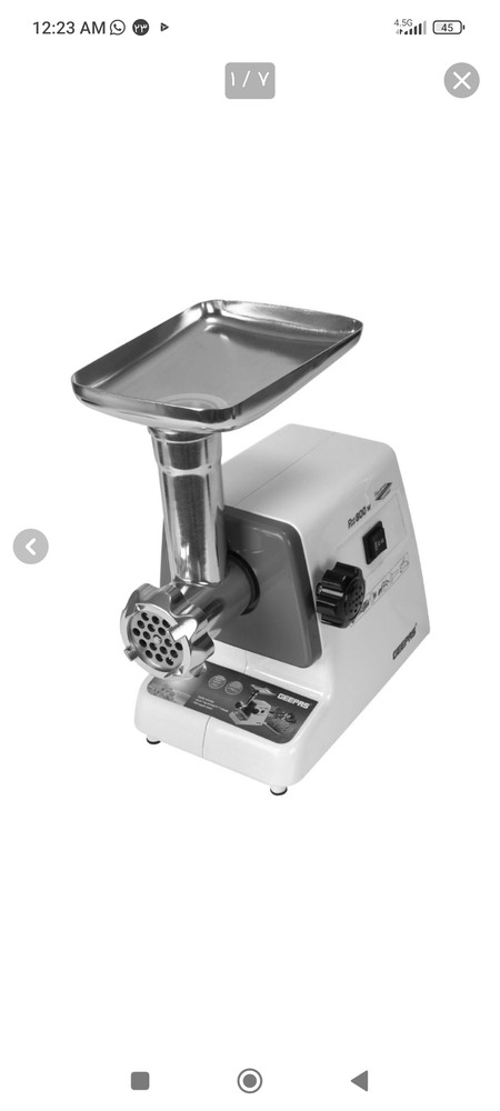 چرخ گوشت جیپاس GMG767 | خرید چرخ گوشت Geepas با بهترین قیمت