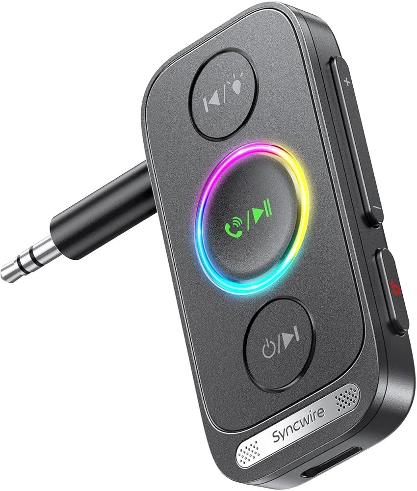 آداپتور Syncwire Bluetooth 5.4 Aux