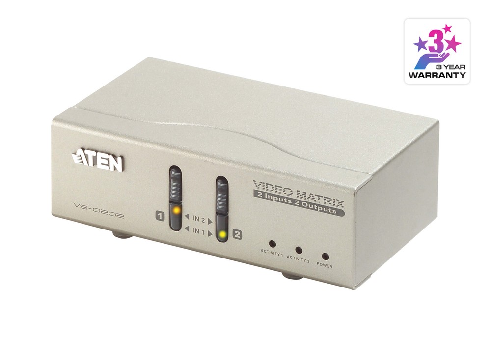 2×2 VGA/Audio Matrix Switch