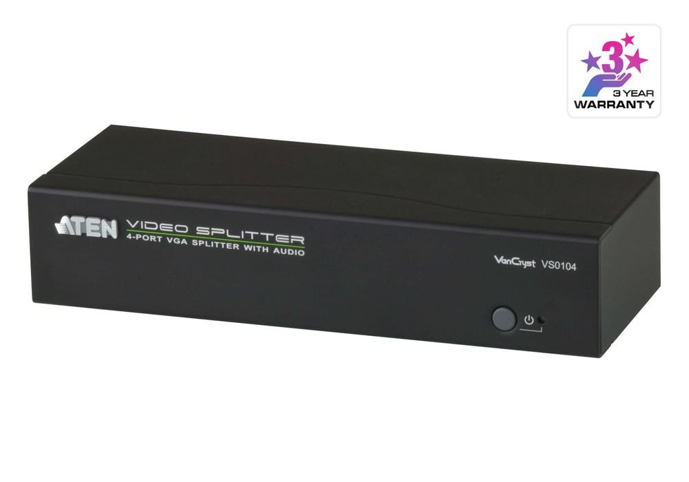 4Port VGA/Audio Splitter (450MHz)