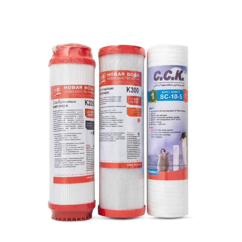 فیلتر دستگاه تصفیه آب خانگی مدل RO-RED 02 بسته 3 عددی