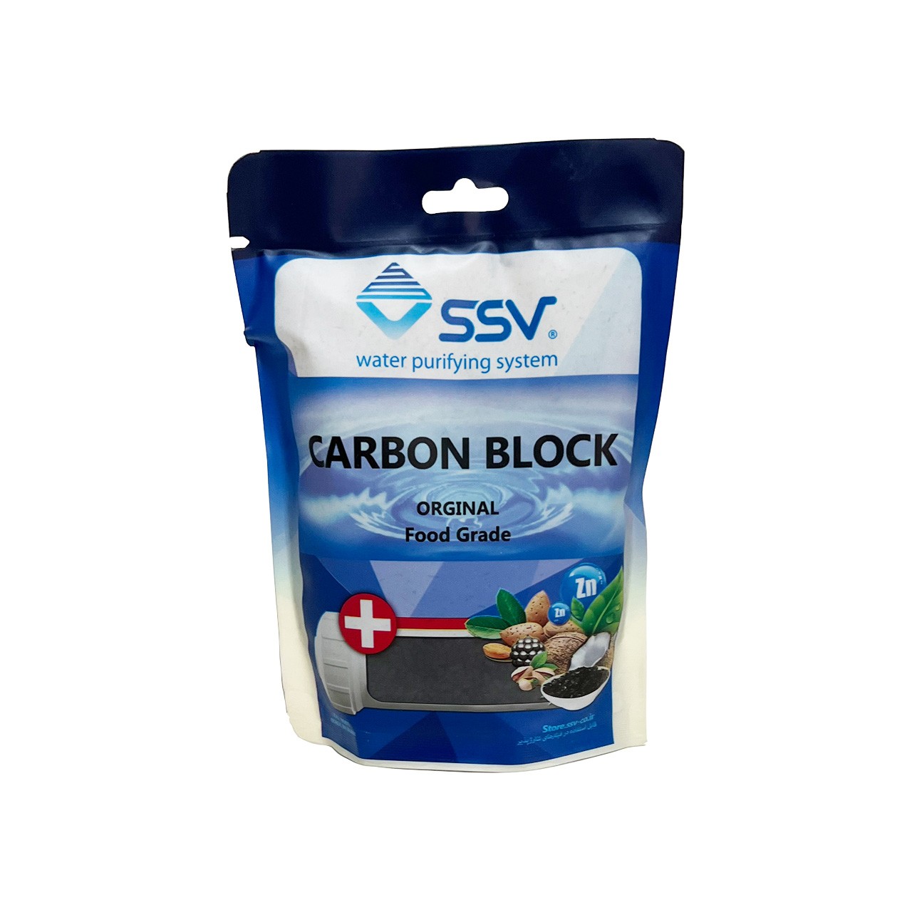 شارژ فیلتر Carbon Block بسته 120 گرمی