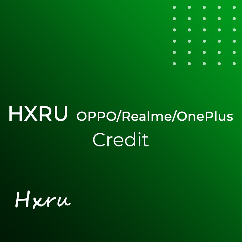 کردیت HXRU OPPO/Realme/OnePlus