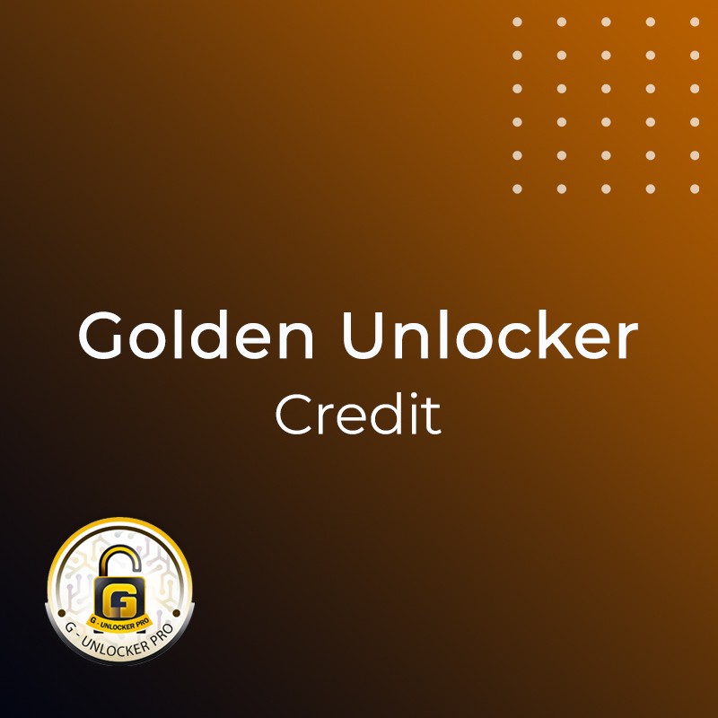 کردیت Golden Unlocker Tool