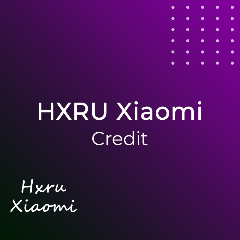 کردیت HXRU Xiaomi