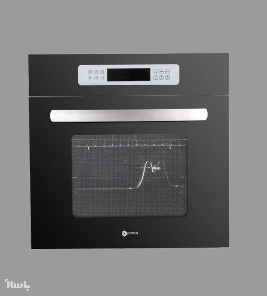 جزئیات محصول فر توکار برقی مدل DF4103-65 لوتوس شیشه مشکی درسا