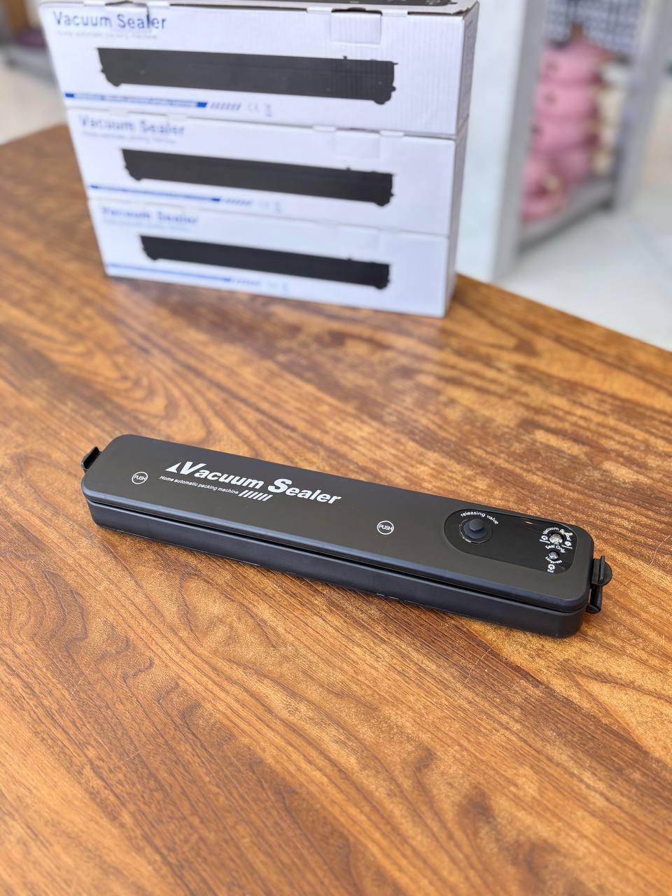 دستگاه وکیوم برقی Vacuum Sealer | دستگاه تخلیه هوا و پلمپ حرارتی کیسه