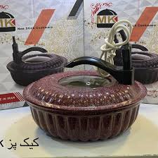 کیک پز برقی سه کاره زرشکی ام کی MK
