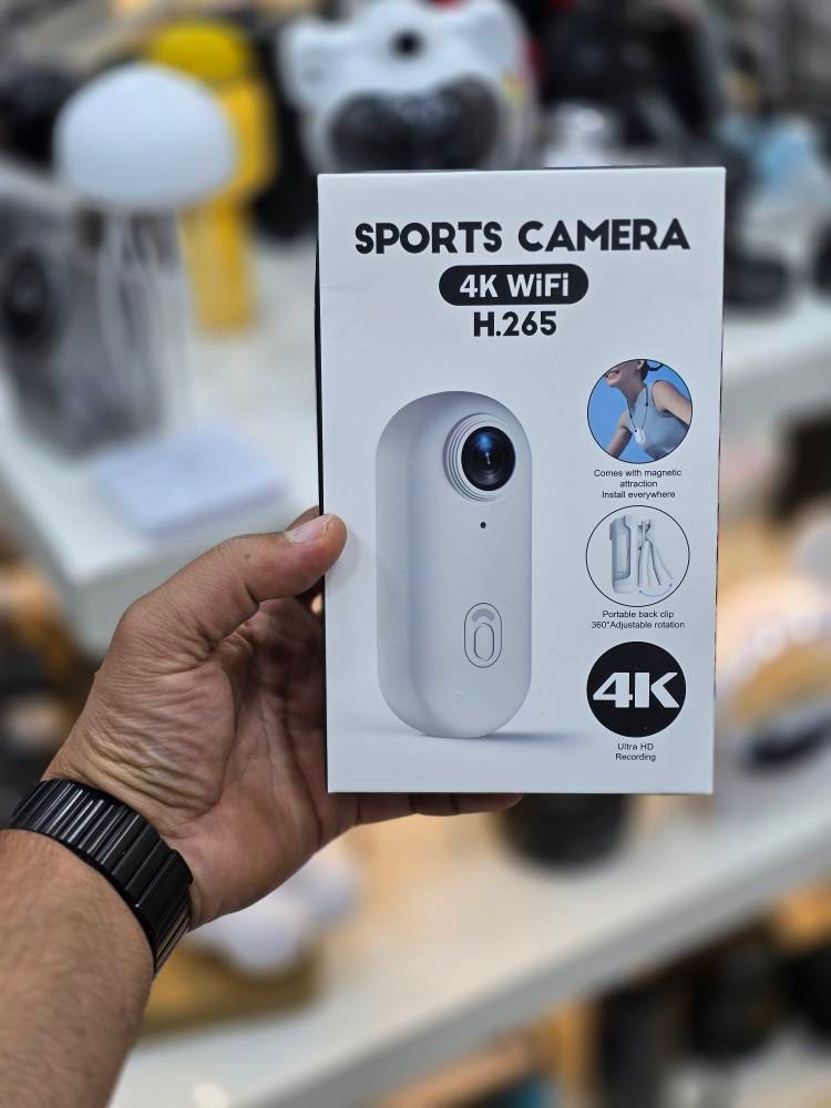 🎥 دوربین ورزشی Sports Camera مدل H.264 1080 و مدل H.265 4K