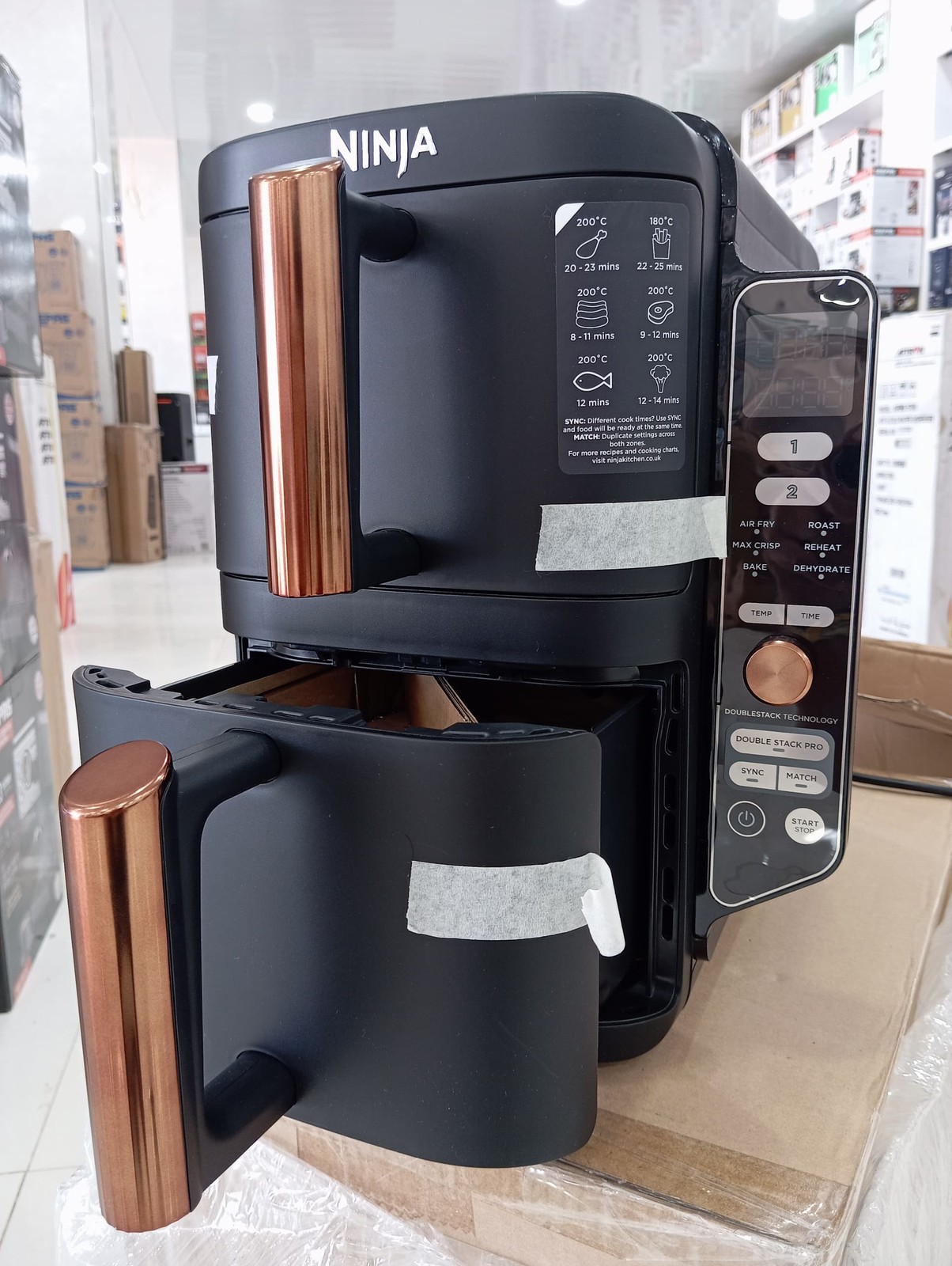سرخ کن دوقلو نینجا مدل NINJA SL400EUCP NINJA Double Stack Air Fryer SL400EUCP