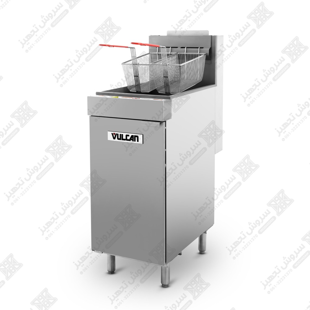 سرخ کن گازی مبله vulcan مدل 1VEG35M-1