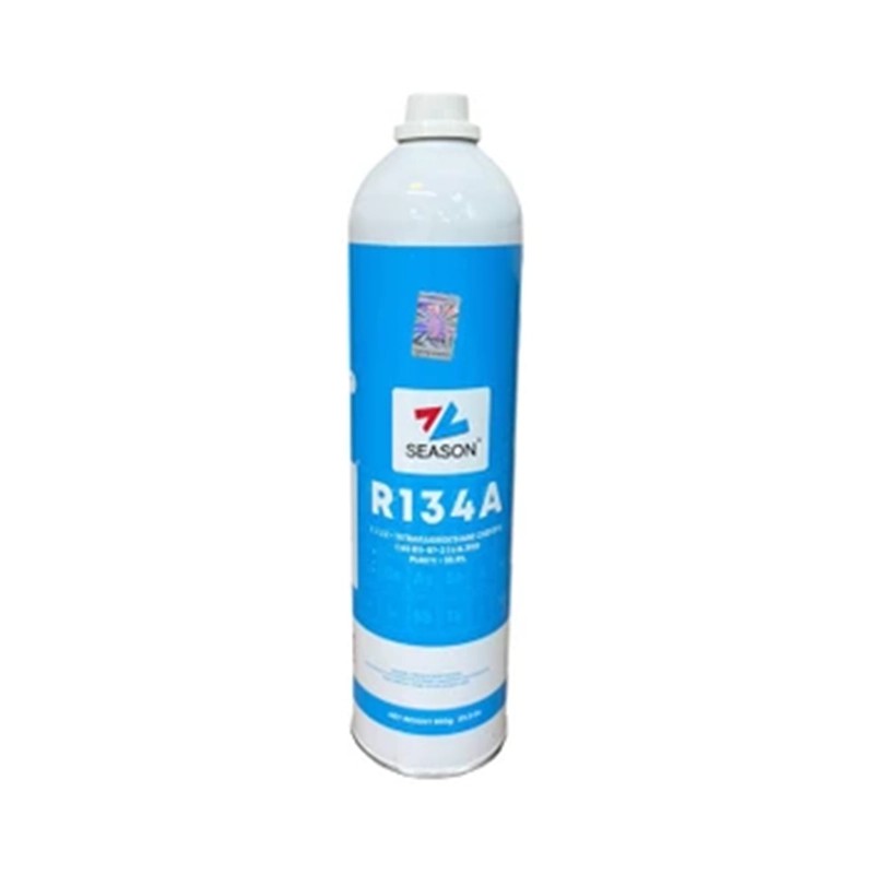گاز کولر خودرو R-134a برند سیزن 950گرم