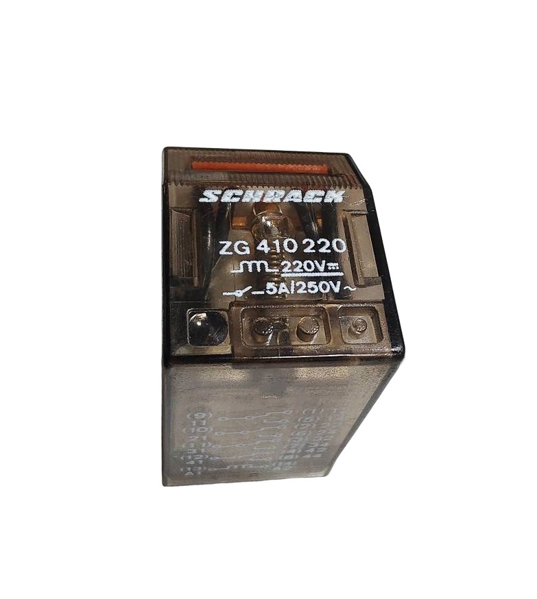 رله ZG410220 220VDC-5A-4C 14PIN