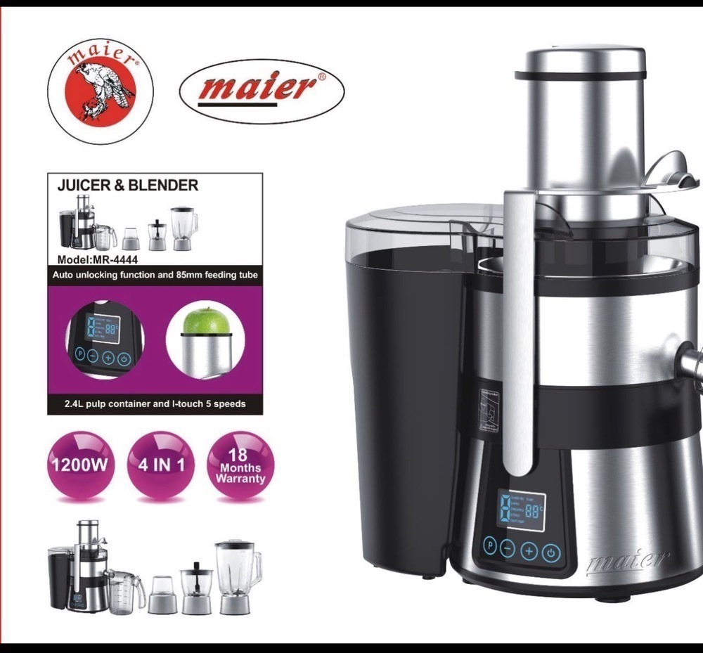 آبمیوه گیری 4 کاره مایر Maier juicer and blender MR-4444
