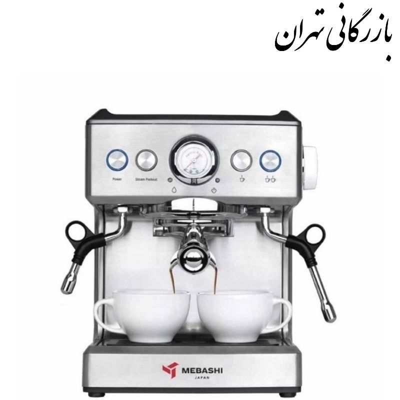 اسپرسوساز مباشی مدل 2038 ظرفیت 1.5 لیتر با فیلتر استیل