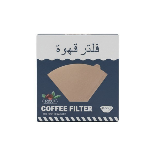 فیلتر قهوه مدل کلور 01 بسته 40 عددی