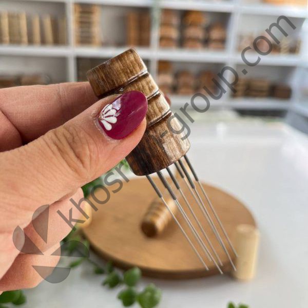 نیدل قهوه چوبی