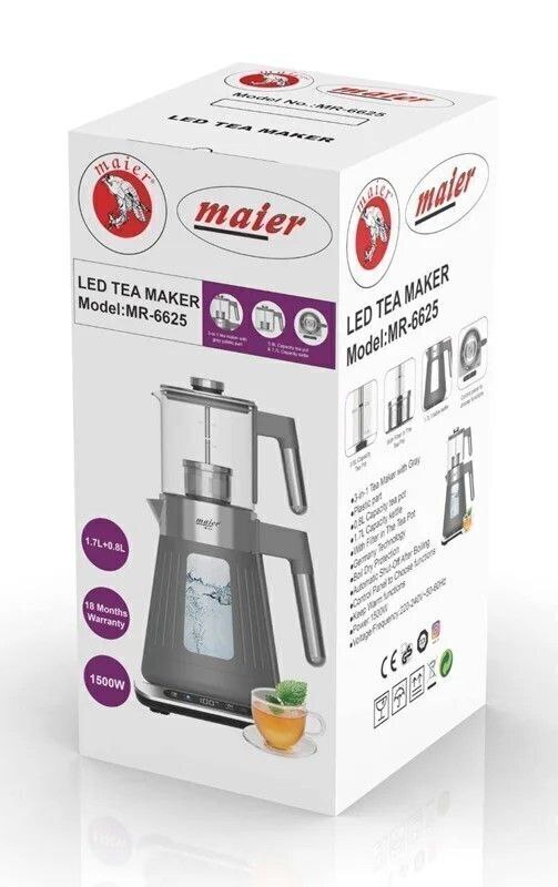 چای ساز مایر Maier LED tea maker set MR-6625