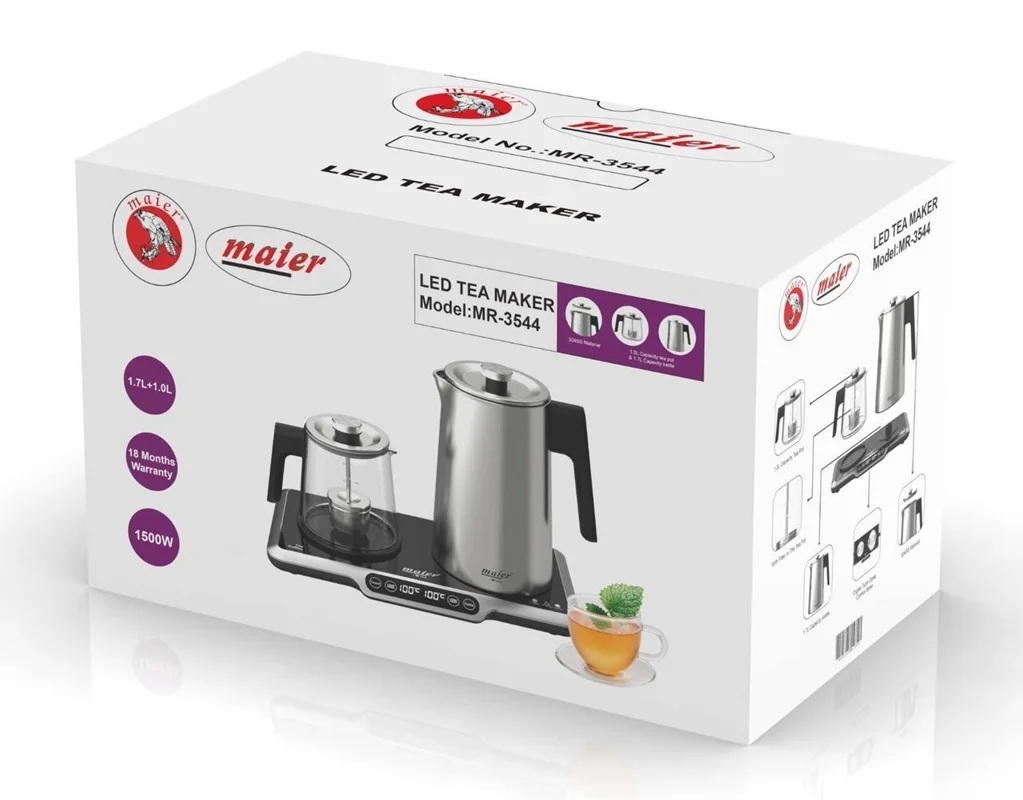 چای ساز مایر Maier LED tea maker MR-3544