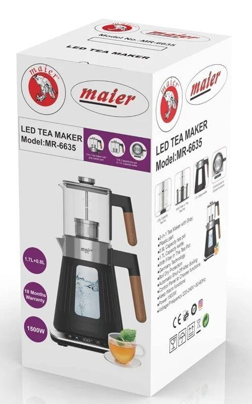 چای ساز مایر Maier LED tea maker set MR-6635