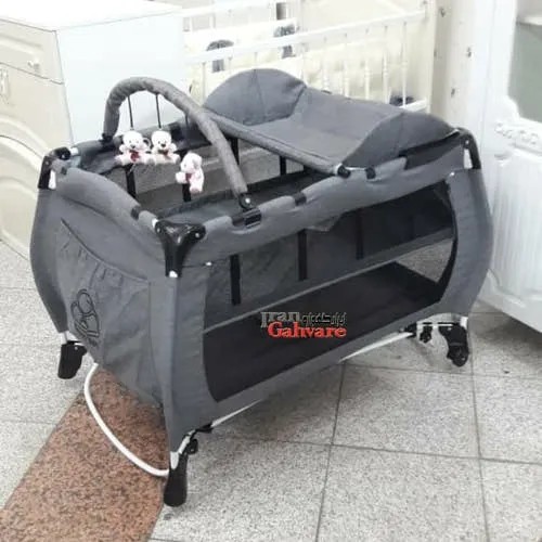 تخت و پارک کاپرا (Capra baby bed and park) (قیمت با هزینه ارسال جمعاً)