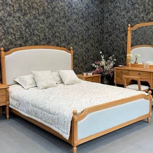سروس خواب تخت خواب سرویس خواب چوبی ام دی افی مبلمان فرنا مدل 1143889