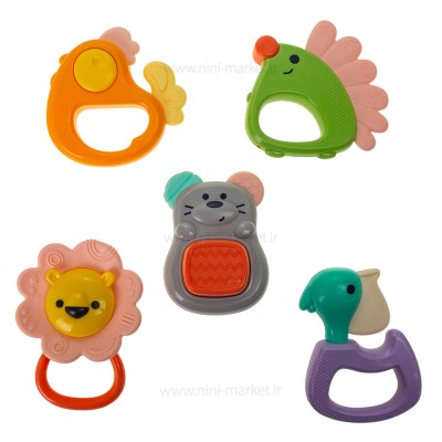 ست جغجغه 5 تیکه Huile toys