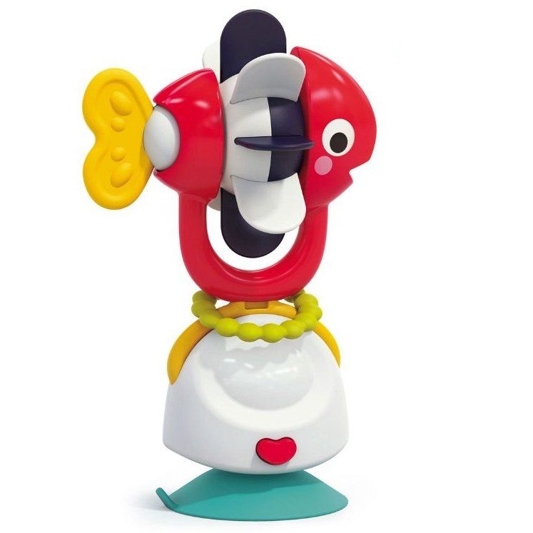 جغجغه چرخشی چسبان ماهی 7975 هولی تویز HUILE TOYS