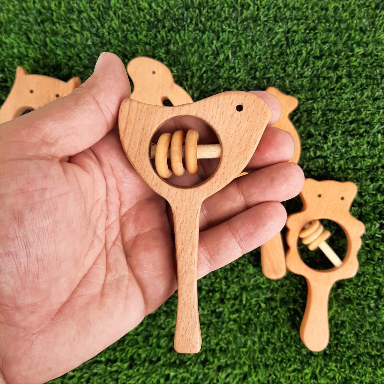 جغجغه چوبی جوجه