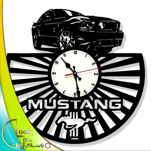 ساعت دیواری طرح خودرو کد 754 فیلبندشاپ مدل 835858