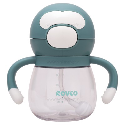 لیوان نی دار و دسته دار 240 میل رووکو Rovco