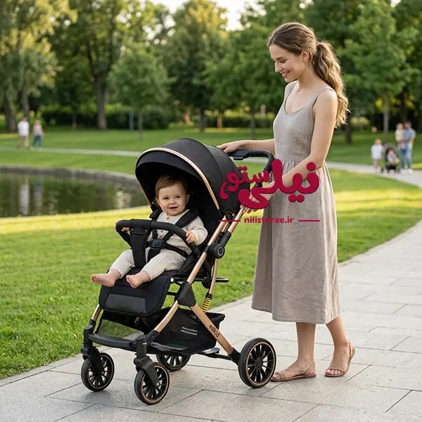 کالسکه نوزاد دسته دوطرفه کیدیلو Kidilo مدل B2