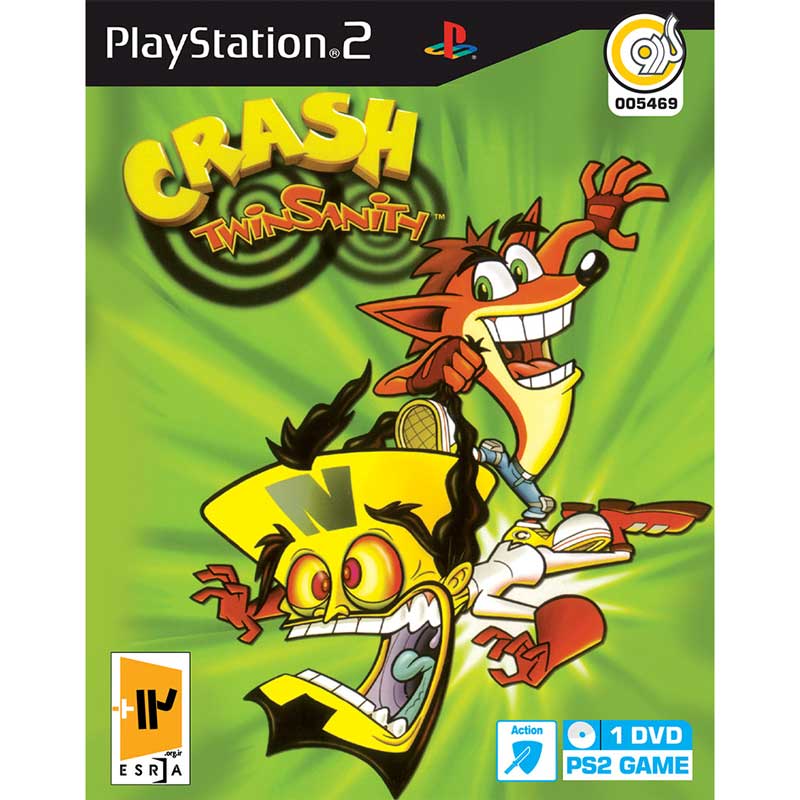 CRASH TWIN SANITH PS2 گردو