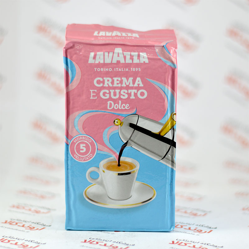 پودر قهوه لاوازا Lavazza مدل Crema E Gusto Dolce