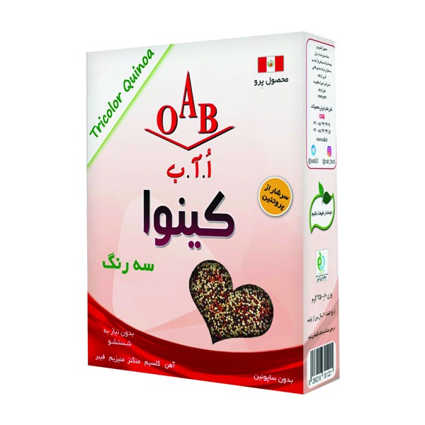 کینوا رنگی ایرانی OAB وزن 250 گرم