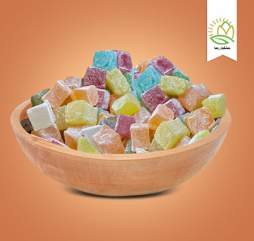 لوکوم میوه ای 450 گرمی