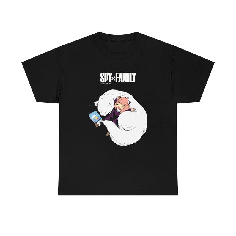 تیشرت جاسوس و خانواده | تیشرت Spy x Family طرح bond anya cute کد 125899