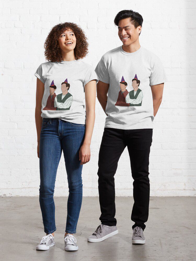 تیشرت friends طرح Joey and Chandler کد 107900
