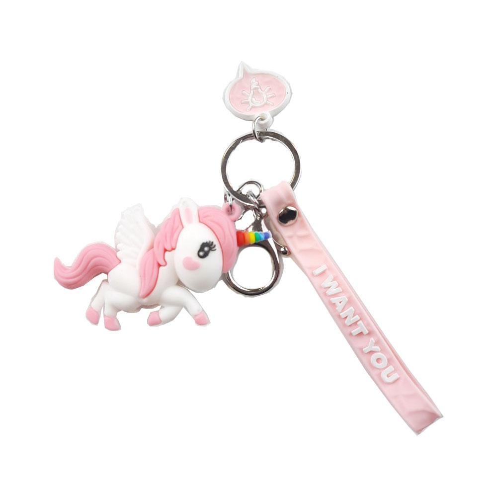 جاکلیدی سیلیکونی طرح یونیکورن Model Unicorn