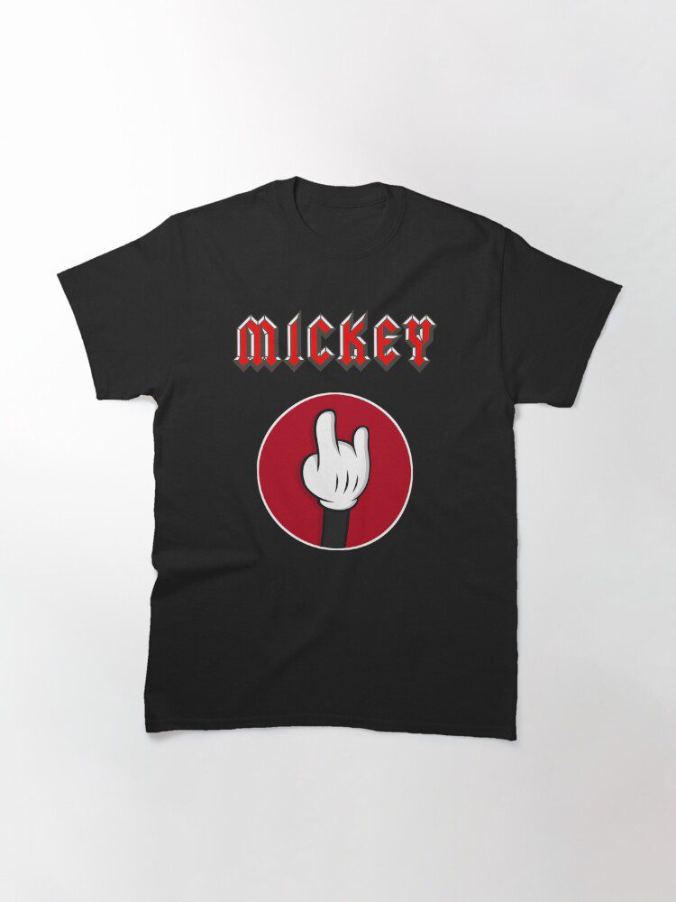 تیشرت mickey mouse طرح mickey rock design with matching کد 202941
