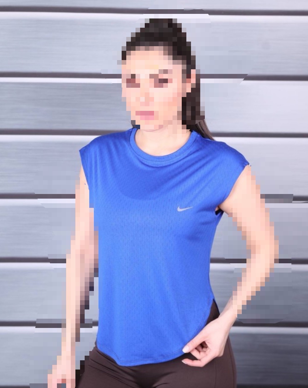 تاپ زنانه مدل هلالی - تنفسی کد 563