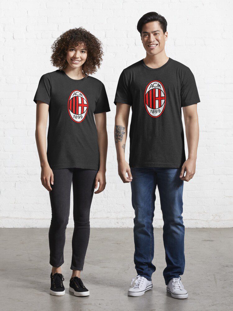 تیشرت لانگ ورزشی آ.ث میلان | تیشرت لانگ Ac milan طرح The Red Milan Logo کد 146583