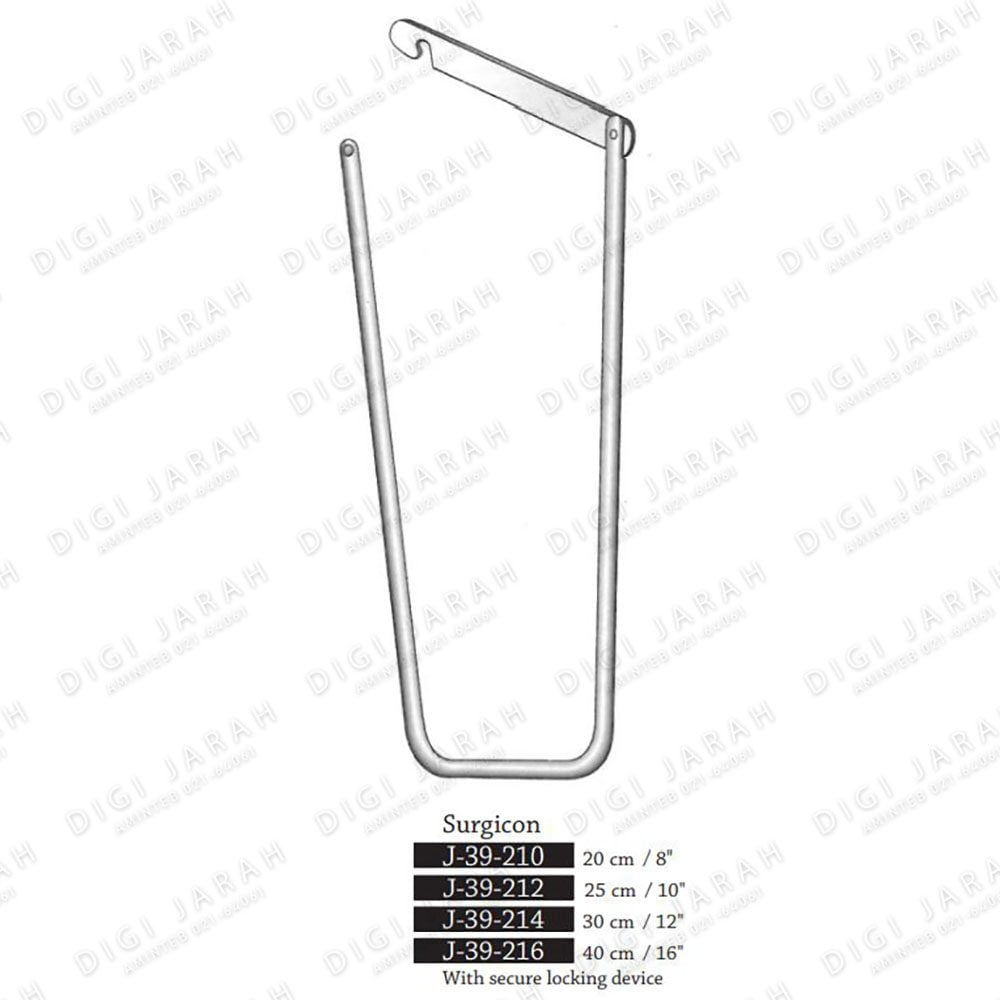 گیره ست J-39-210 surgicon 20cm