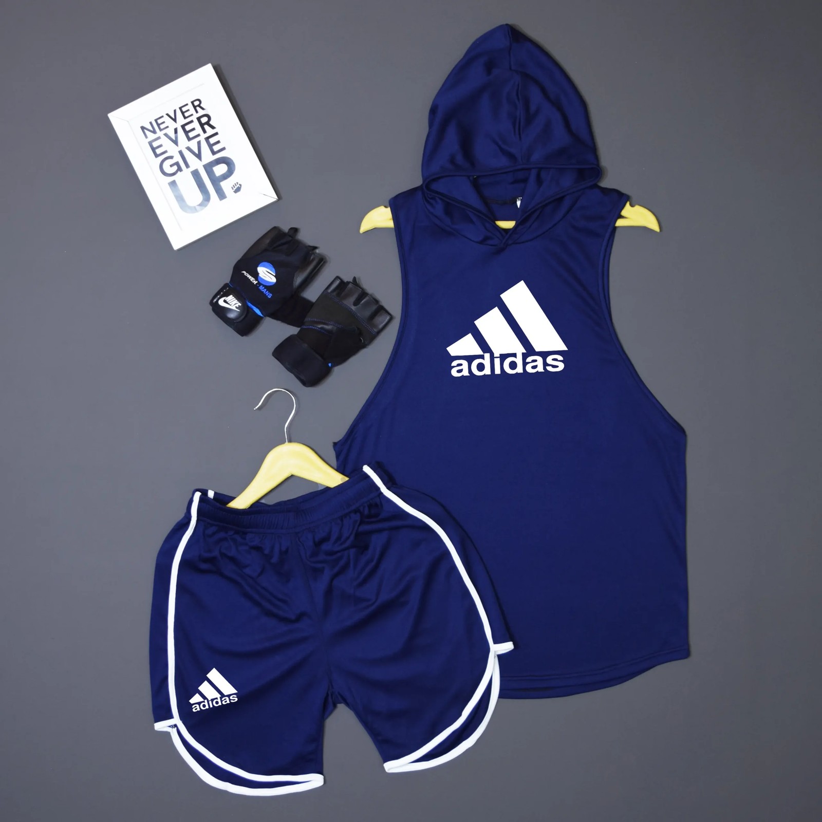 ست هودی و شلوارک ADIDAS