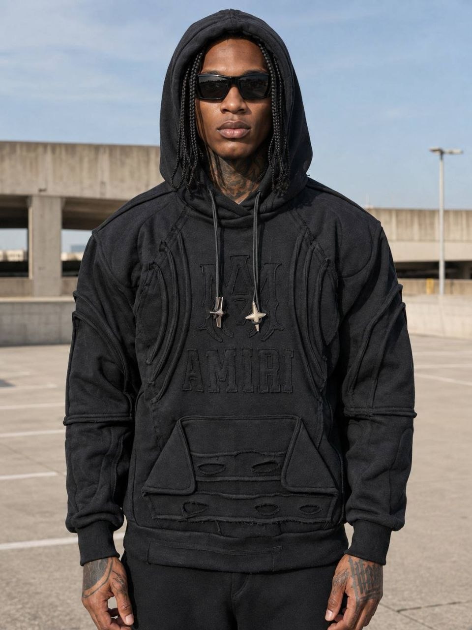 Black Shadow Hoodie | هودی مشکی سایه