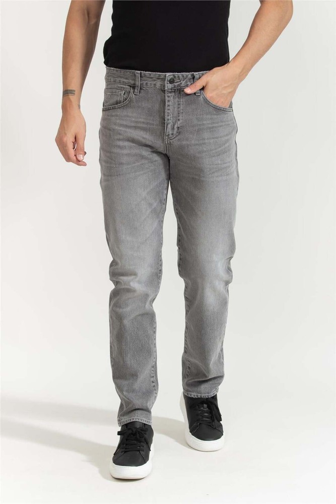 شلوار جین آرمانی اکسچنج مردانه خاکستری راسته | Armani Exchange XM000049AF18812 TR